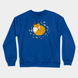 Sleepy fox Crewneck Sweatshirt